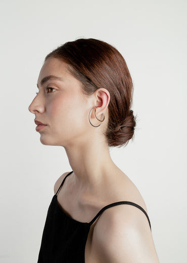 Nethos Midi Earcuff Dorado Plateado