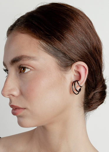 Nethos Trio Earcuff Negro