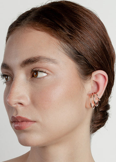 Nethos Trio Earcuff Rosado