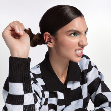 Chunky Earcuff Negro