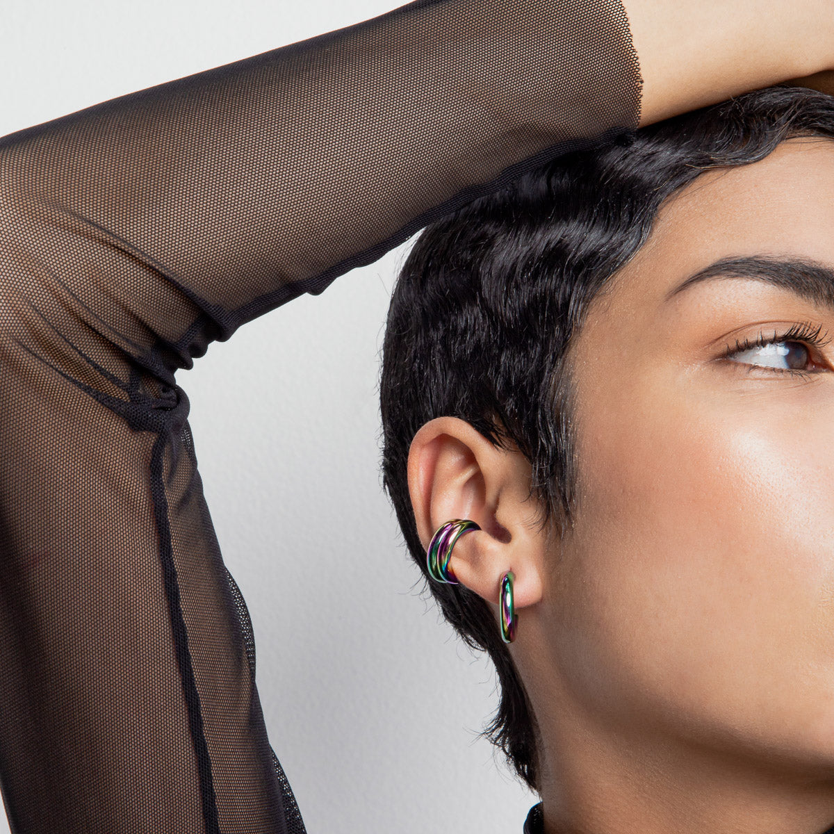 Chunky Earcuff Holographic