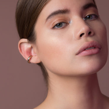 Chunky Earcuff Rosado