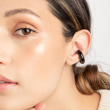 Extra Chunky Earcuff Negro