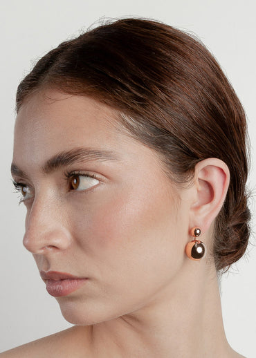 Aretes Maxi Saka Rosado