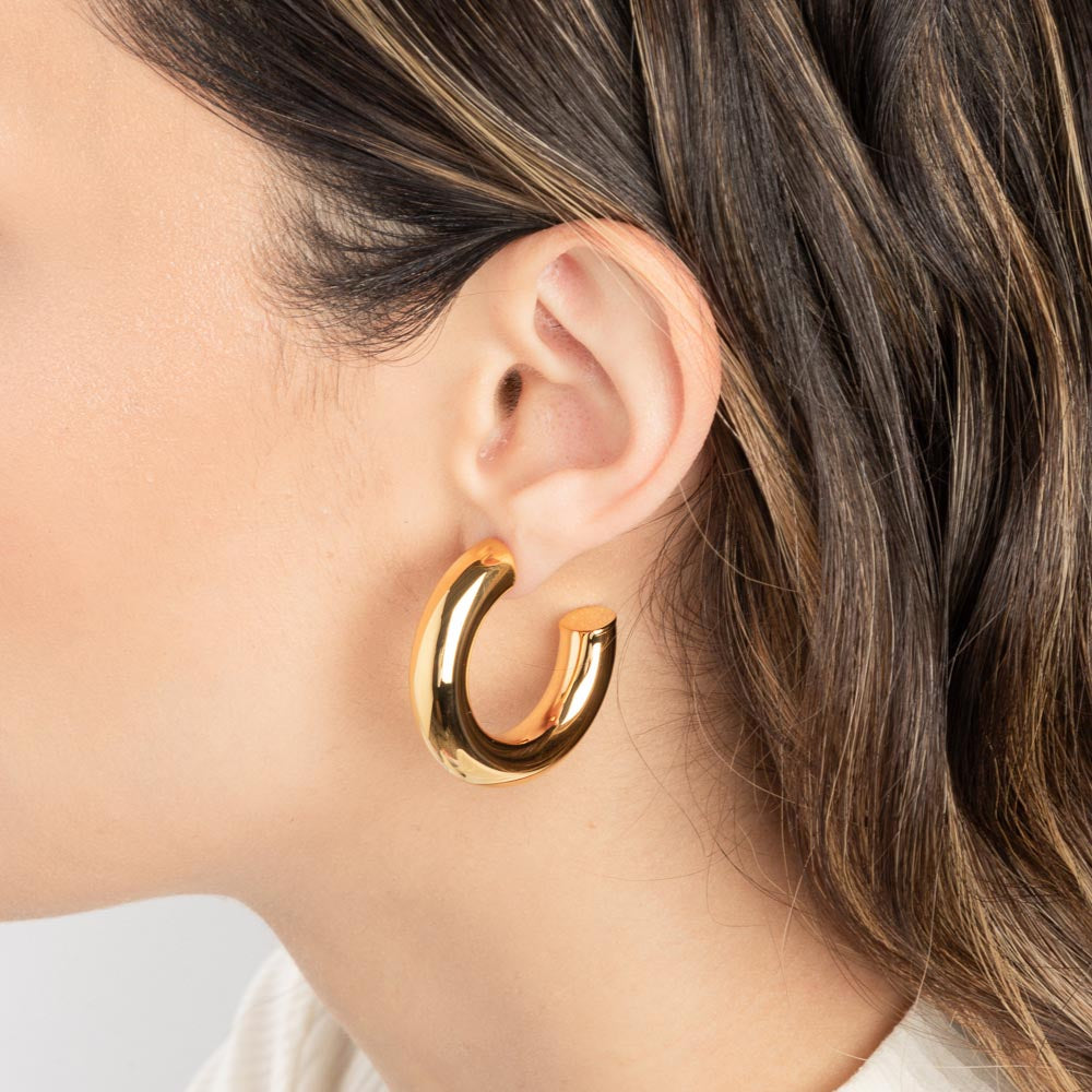 Menik Hoops Dorado