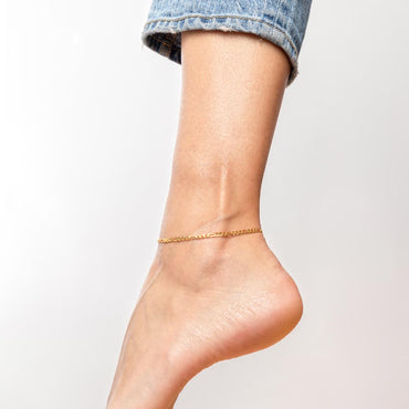 Tobillera Niko Dorado