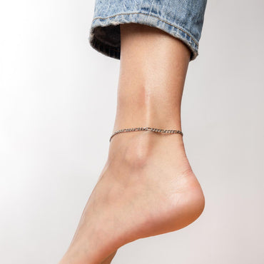 Tobillera Niko Plateado