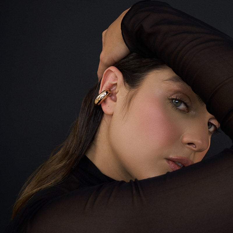 Roda Earcuff Rosado