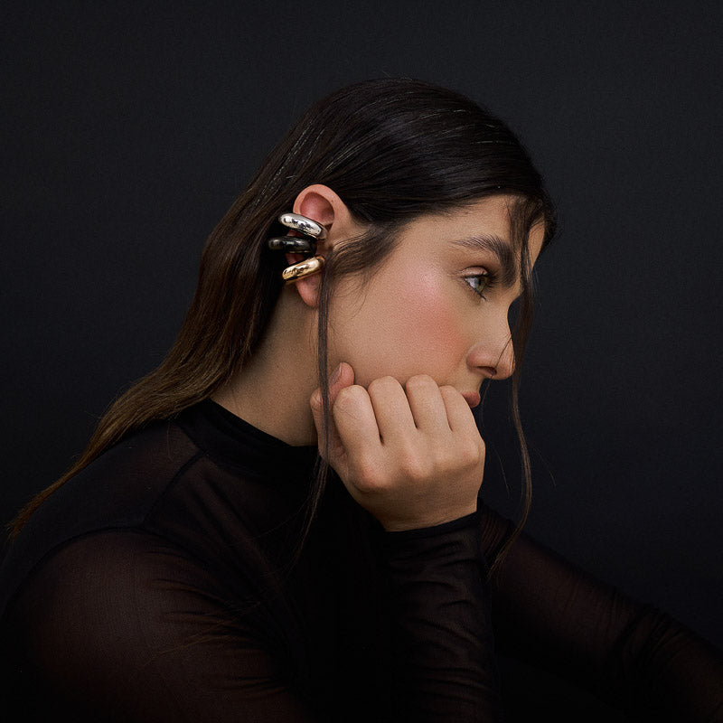 Roda Earcuff Rosado