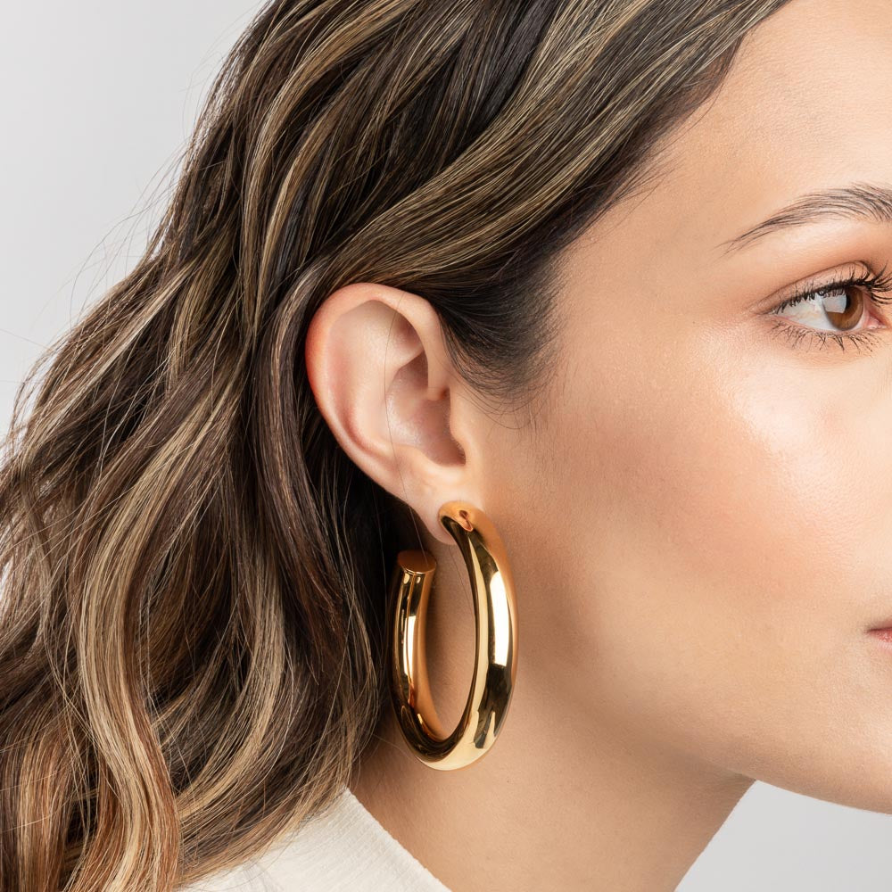 Tera Hoops Dorado