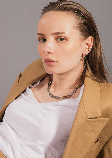 Collar Zeus Plateado