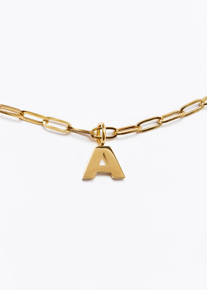 Dije Letra Dorado