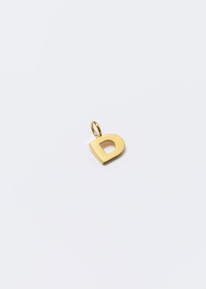 Dije Letra Dorado