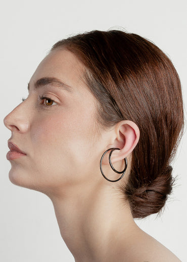 Nethos Midi Earcuff Negro