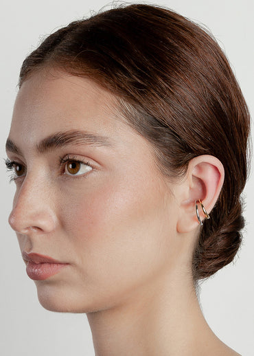 Nethos Mini Earcuff Dorado Plateado