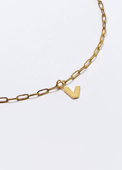 Dije Letra Dorado