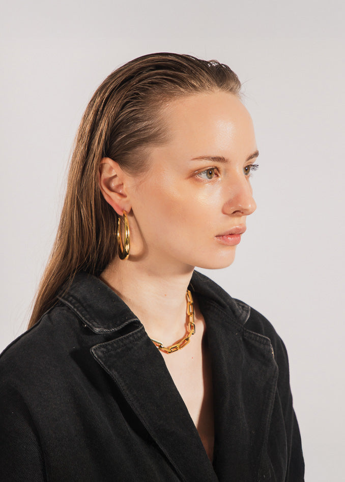 Aftí Hoops Plateado