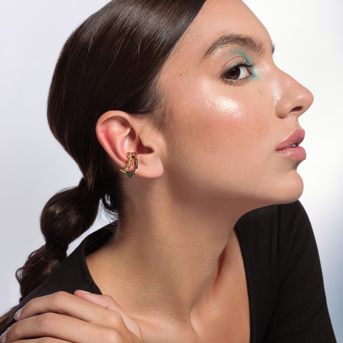 Aplos Earcuff Rosado