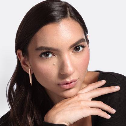 Aretes Bastoni Dorado