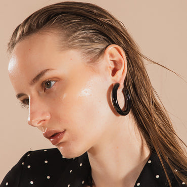Chunky Hoops Negro