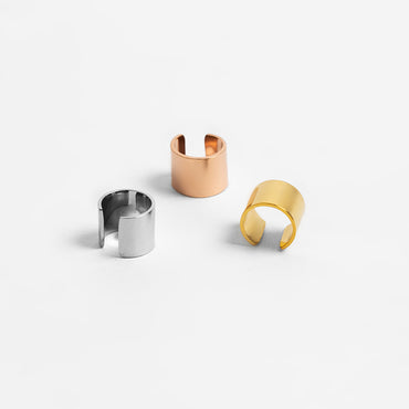 Flat Earcuff Plateado