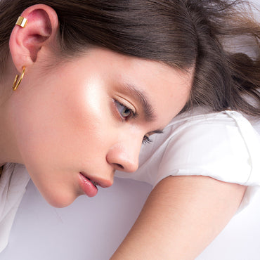 Flat Earcuff Dorado