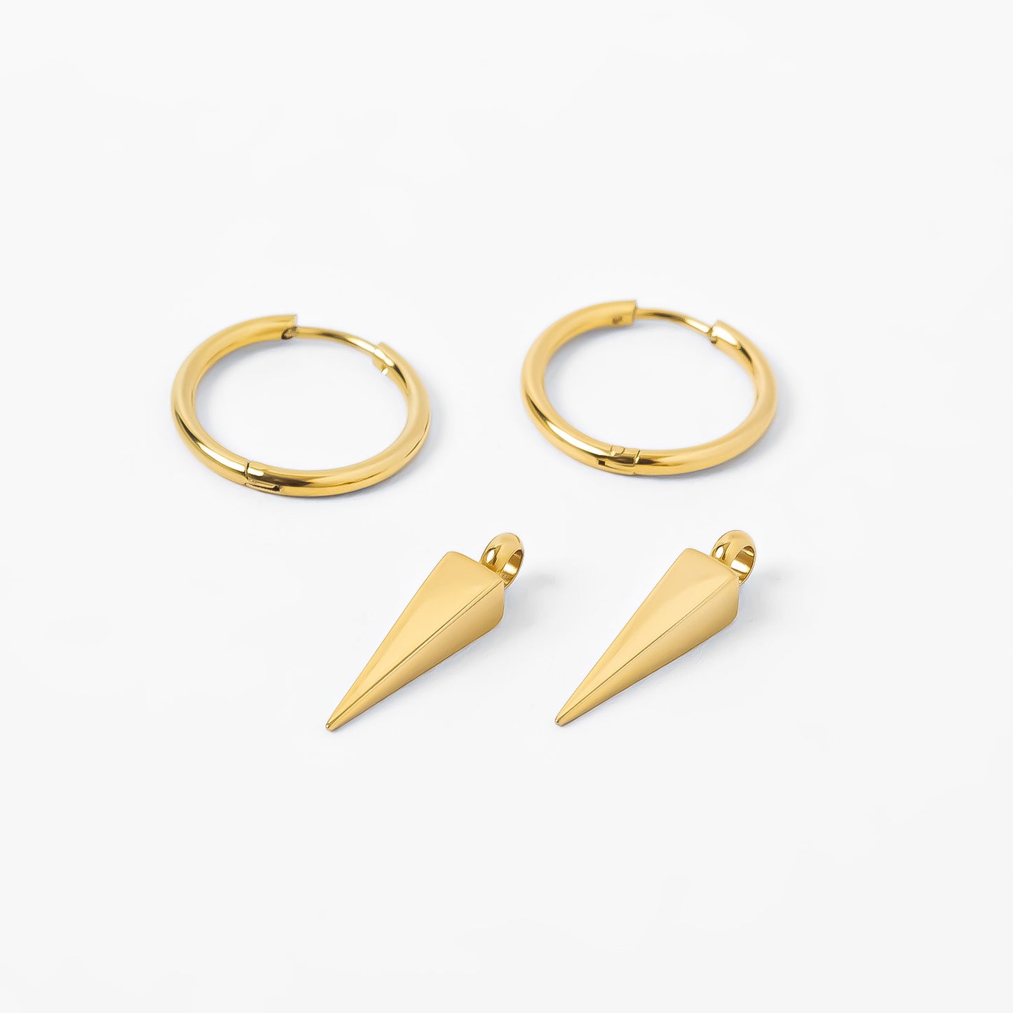 Gothik Hoops Dorado