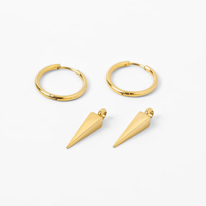 Gothik Hoops Dorado