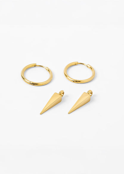Gothik Hoops Dorado