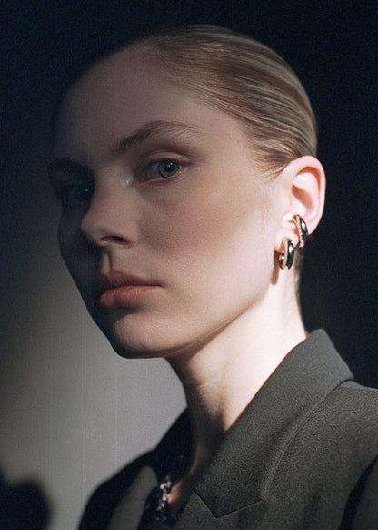 Lariki Hoops Plateado