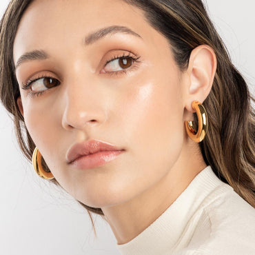 Menik Hoops Dorado