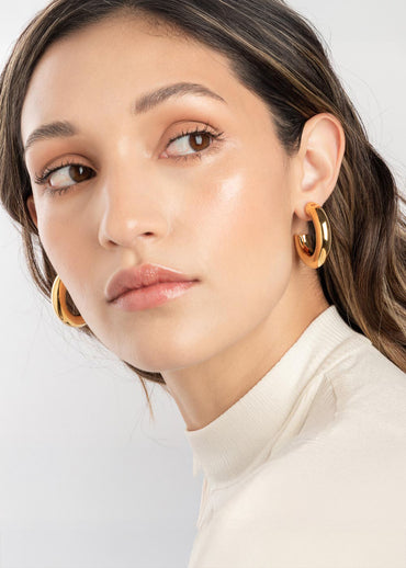 Menik Hoops Dorado