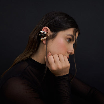 Roda Earcuff Rosado