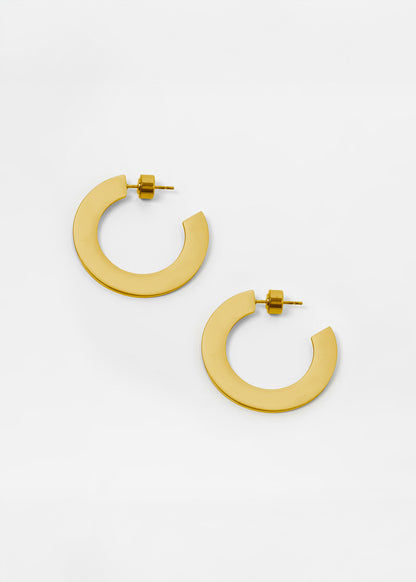 Small Hoops Dorado