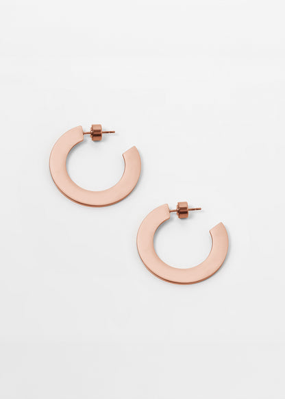 Small Hoops Dorado
