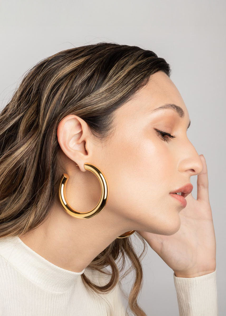 Tera Hoops Dorado