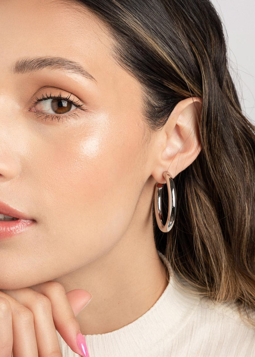 Tikos Hoops Plateado