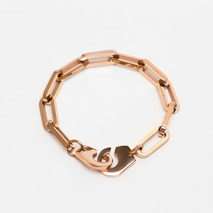 Brazalete Zeus Plateado