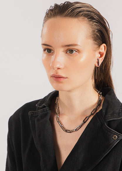Collar Zeus Plateado